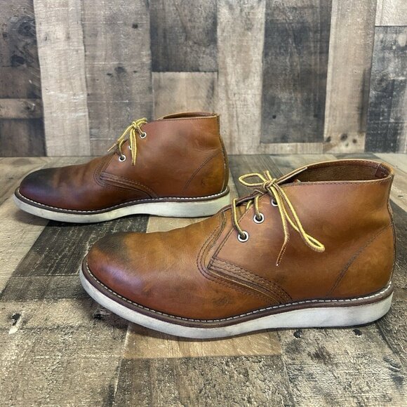 Red Wing 3140 Chukka Work Boots Mens 10 D - Picture 10 of 12